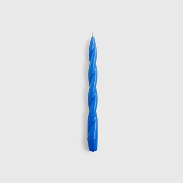 Hay - Twist Long Candle - Sky Blue