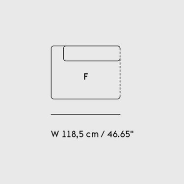 Muuto - Connect Modular Sofa - Module F