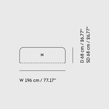 Muuto - Connect Modular Sofa - Bench