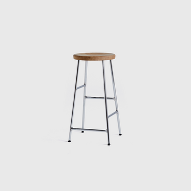 Hay - Cornet Bar Stool - H65 - Chrome Steel
