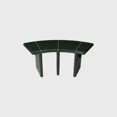 Ferm Living - Deya Curved Bench - Dark Green