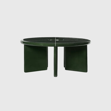 Ferm Living - Deya Coffee Table Ø80 - Dark Green