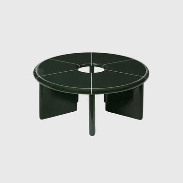 Ferm Living - Deya Coffee Table Ø80 - Dark Green