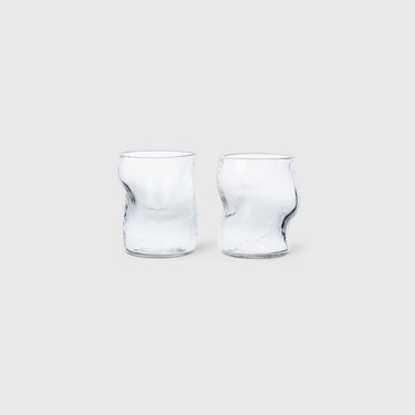 Ferm Living - Dimple Glasses - Set of 2