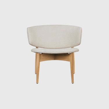 Ferm Living - Herman Lounge Chair - Oak Legs - Off White Boucle - EX DISPLAY