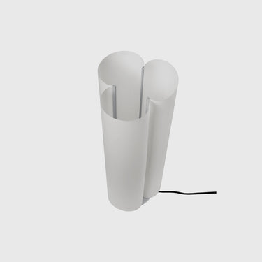 Ferm Living - Boe Floor Lamp - Silver/Natural