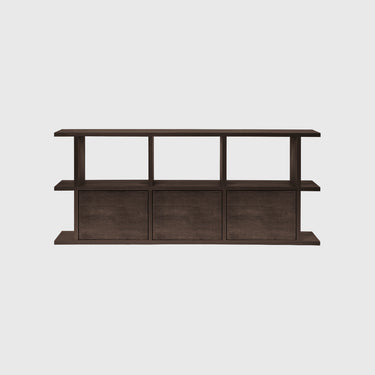 Ferm Living - Kona Bookcase - 3x2 -with 3 Cabinet Inserts