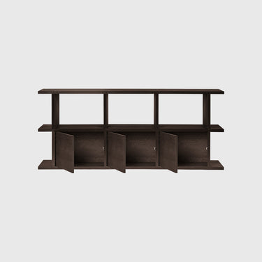 Ferm Living - Kona Bookcase - 3x2 -with 3 Cabinet Inserts