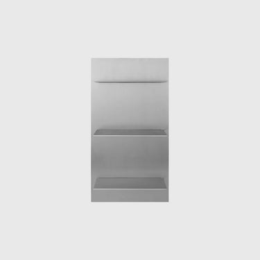 Ferm Living - Lager Wall Shelf Triple - Small - Aluminium