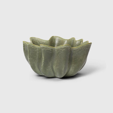 Ferm Living - Nium Bowl - Large - Dark Sage