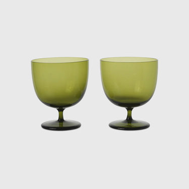 Ferm Living - Host Water Glasses - Moss