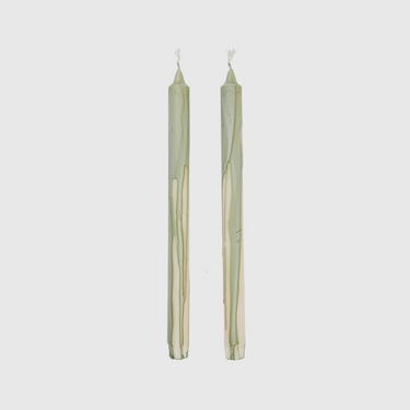 Ferm Living - Dryp Candles - Tea Green