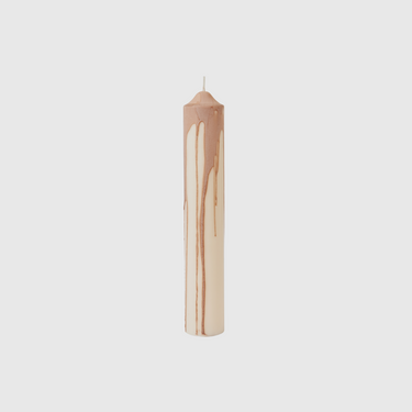 Ferm Living - Dryp Pillar Candle - H30 - Beige