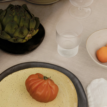 Ferm Living - Ripple Glass ( Set of 4 ) - Clear
