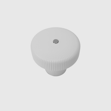 portable light on grey background