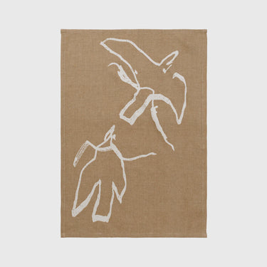 Ferm Living - Vuelo Tea Towel - Sugar Kelp/Off-White