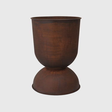 Ferm_Living_Hourglass_Pot_Large Rust