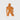 Ferm Living - Otto Hand carved Figure - Orange