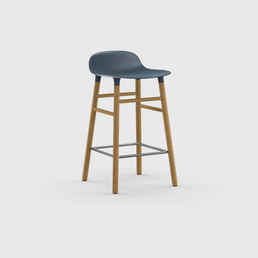 Normann Copenhagen - Form Barstool 65cm - Oak / Walnut
