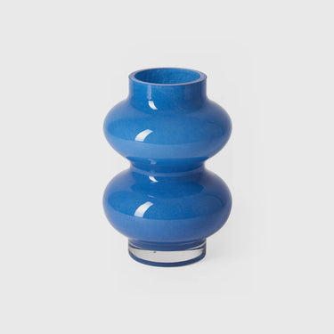 The Conran Shop - Form Glass Vase  - Cornflower Blue