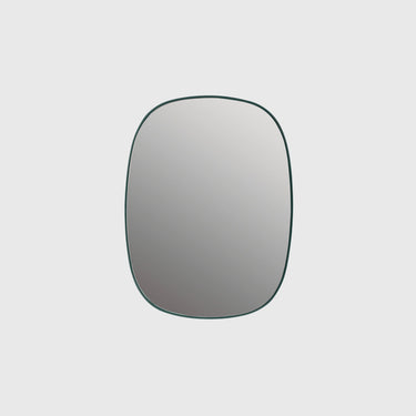 Muuto - Framed Mirror - Small / Dark Green / Clear - in stock