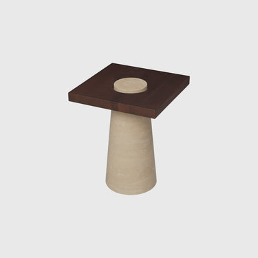 Ferm Living - Grova Side - Travertine
