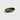 An oval green plastic dish or shallow tray, photographed on a clean light gray background.