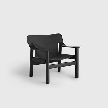 Hay - Bernard Chair Interior image Deep Black Oak / Black Canvas