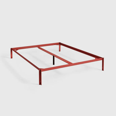 Hay - Connect Bed Bed 160 x 200 cm Maroon Red