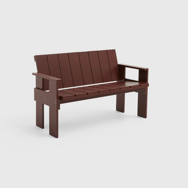 Hay - Crate Dining Bench Iron Red