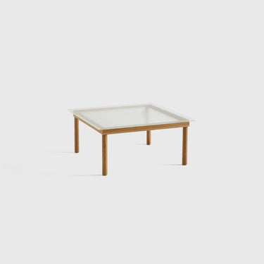 Hay - Kofi Table 60 x 60 - Oak & Reeded Glass