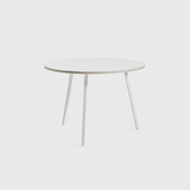 Hay - Loop Stand Round Table Ø105 White Laminate