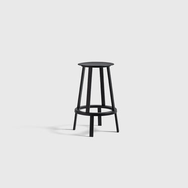 Hay - Revolver Bar Stool Low Black