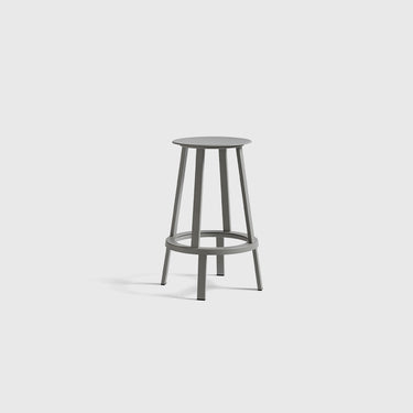 Hay - Revolver Bar Stool Low Grey