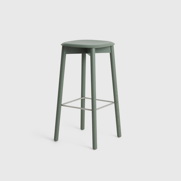 Hay - Soft Edge 82 Stool - Moulded Oak Veneer