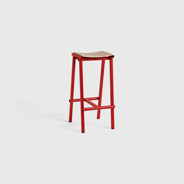 Hay - Taburete 8 Bar Stool 75cm Signal Red