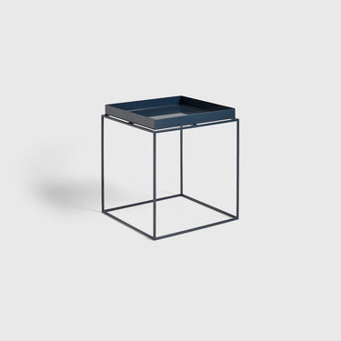 Hay - Tray Table M deep blue high gloss