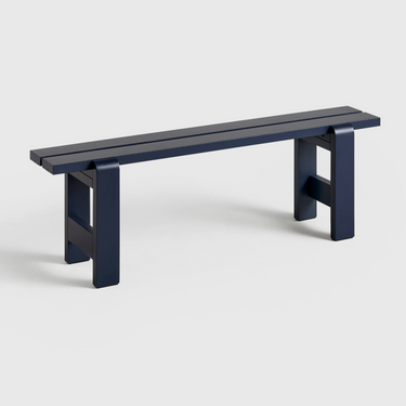Hay - Weekday Bench 140cm Steel Blue