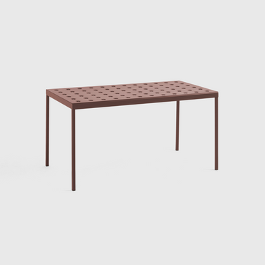 Hay Balcony Table 144cm iron red 
