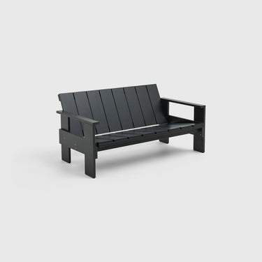 Hay Crate Lounge Sofa Lacquered Black