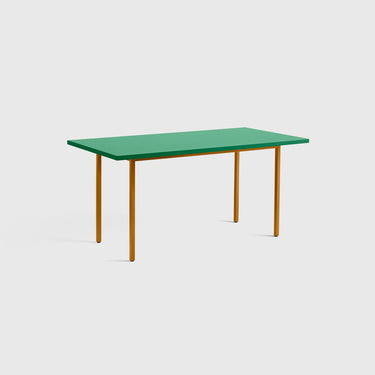 Hay Two Colour Table L160 Green Mint / Ochre