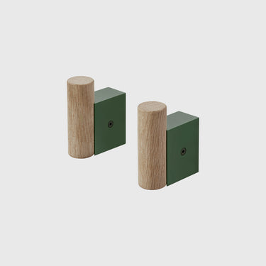 Muuto - Attach Coat Hook - Dark Green
