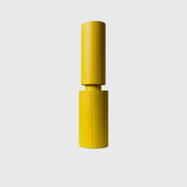 Aaron Probyn - Hove Wood Salt & Pepper Mill - Acid Yellow