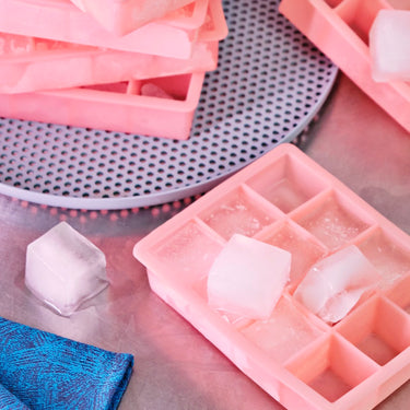 Hay - Ice Cube Tray - Square X-Large - Pink