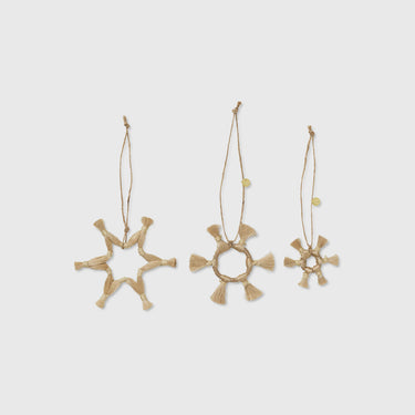 Ferm Living - Jute Starts (set of 3) - Natural