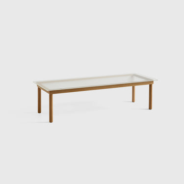 Hay - Kofi Table 140 cm - Oak & Reeded Glass