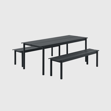 Muuto - Linear Steel Bench Set