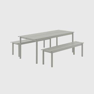 Muuto - Linear Steel Bench Set