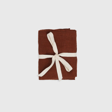Ferm Living - Linen Napkins (set of 2) - Cinnamon