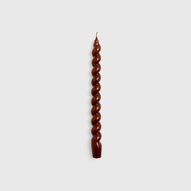 Hay - Candle Long Spiral - Brown